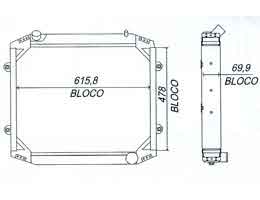 6200484 - Radiator-for-MICRO-ONIBUS-MWM-145CV