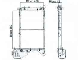 6204516 - Radiator-for-Chrysler-SPRINTER-311-313-Eletronica-Manual