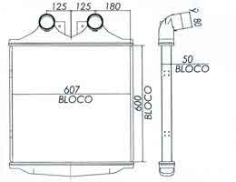 6205823 - Intercooler-LS-1622-OF-1722-BUS-6205823