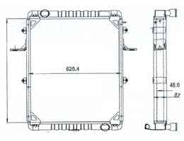 6208443 - Radiator-CARGO-1317-1517-6208443