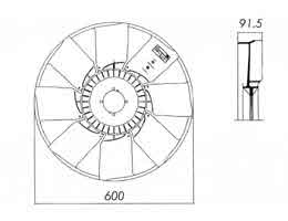 6209271 - Helice-Fan-Ventilador-L-1218-6209271