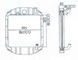 6210030 - Radiator-L-1113-1313-1513-6210030