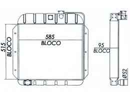 6210303 - Radiator-for-GM-D-60-Perkins