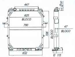 6240163 - Radiator-CARGO-1721-1617-6240163