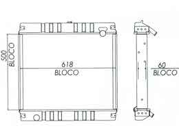 6250235 - Radiator-T-11140-12140-14140-6250235