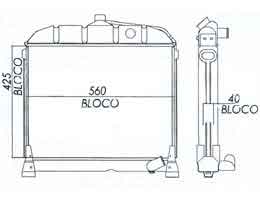 6250245 - Radiator-L-608-D-708-E-6250245