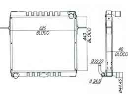 6250822 - Radiator-for-VW-7100