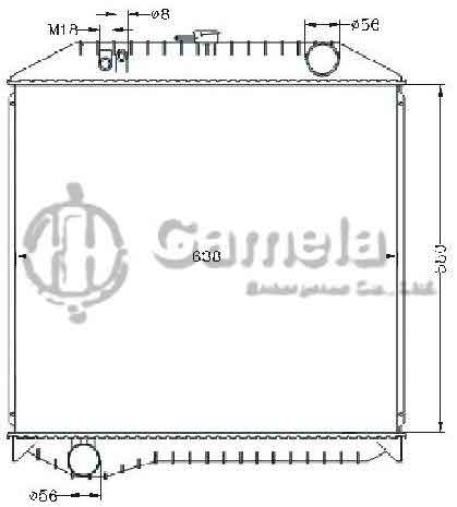 6255041 - Radiator-for-RANGER-KC-FD1J-JO8C94-99-MT-OEM-16090-4601