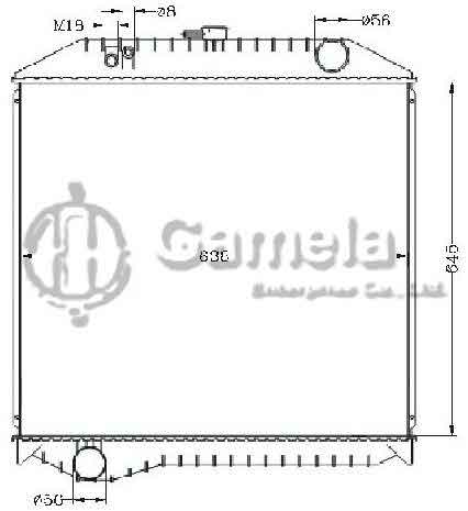 6255042 - Radiator-for-RANGER-KC-FD1J-JO8C94-99-MT-OEM-16090-4634