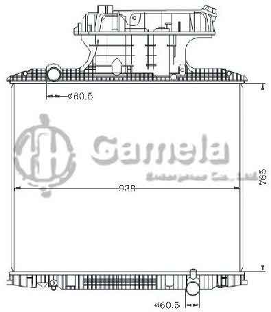 6255059 - Radiator-for-MAN-TG-A01-31O-HP-MT-OEM-81061016458