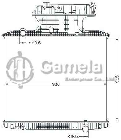 6255060 - Radiator-for-MAN-TG-A01-31O-HP-MT-OEM-81061016482