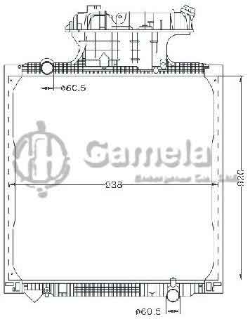 6255061 - Radiator-for-MAN-TG-A02-31O-HP-MT-OEM-8106106459