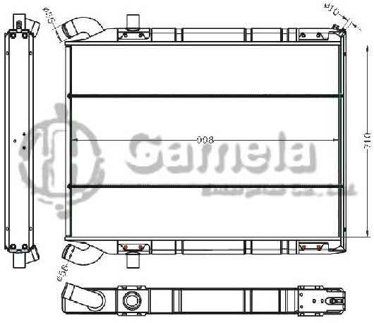 6255066 - Radiator-for-SCANIA-I-R-81-112-DSC11-MT-OEM-1321887-310082-334842