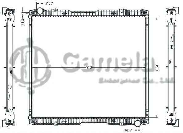 6255075 - Radiator-for-SCANIA-MT