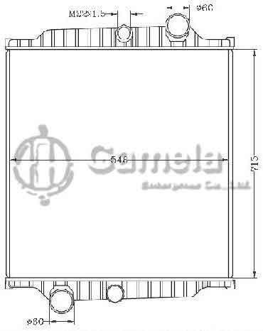 6255081 - Radiator-for-VOLVO-FL-685-180-210-230-250-MT-OEM-3183983-8113629-2055291-8149642