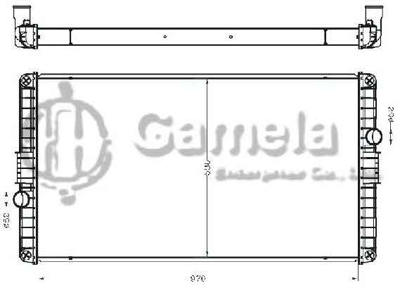 6255083 - Radiator-for-VOLVO-B10M-BUS92-MT-OEM-100310942-3018818-8112681