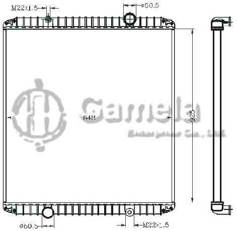 6255099 - Radiator-for-RVI-MAXTER92-340-MT-OEM-5010140336