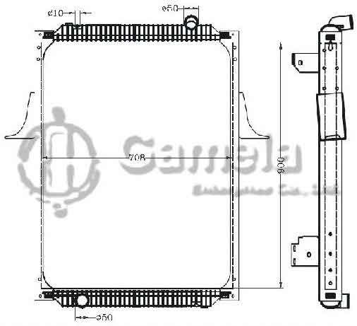 6255101 - Radiator-for-RVI-RENAULT-TRUCKS-KERAX97-MT-OEM-5001859137