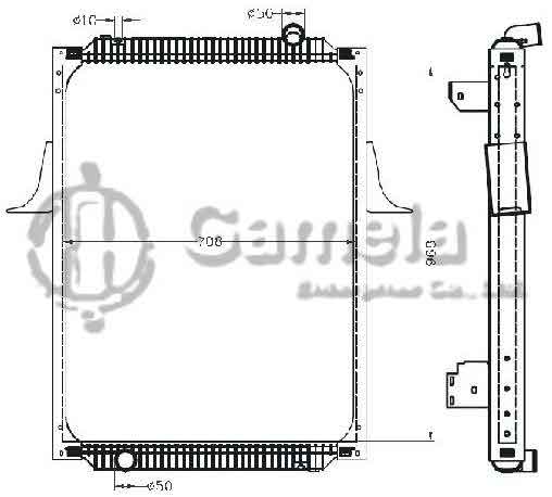 6255102 - Radiator-for-RVI-RENAULT-TRUCKS-PREMIUM00-370-MT-OEM-5001856788