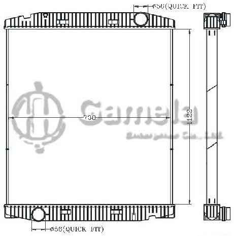 6255107 - Radiator-for-IVECO-Stralis02-TRAKKER02-MT-OEM-41214447