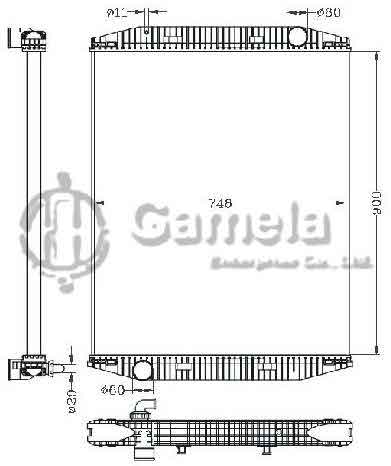 6255110 - Radiator-for-IVECO-EUROSTAR-MT