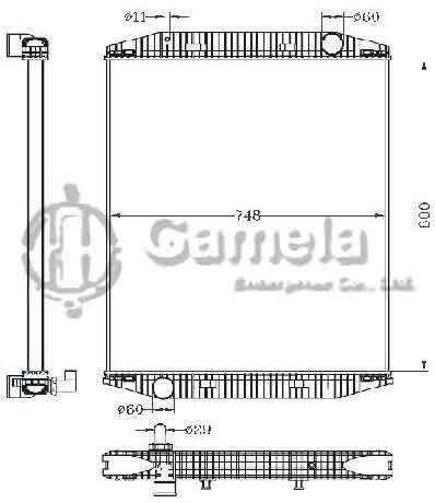 6255114 - Radiator-for-IVECO-EUROSTAR93-MT-OEM-93160531