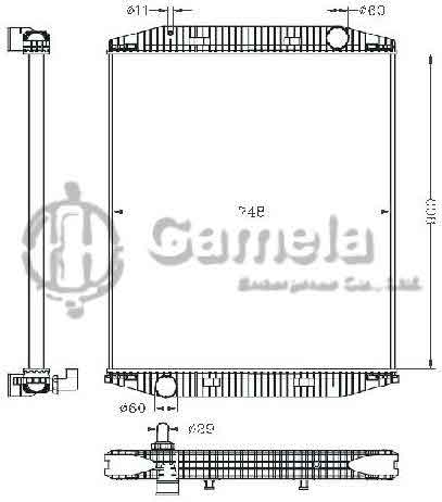 6255115 - Radiator-for-IVECO-EUROSTAR92-95-MT-OEM-500384262