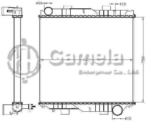 6255117 - Radiator-for-UD-380-MT