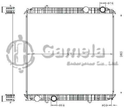 6255150 - Radiator-for-CLASSIC-120-FLD-12003-07-MT-OEM-376761601-2003062615805