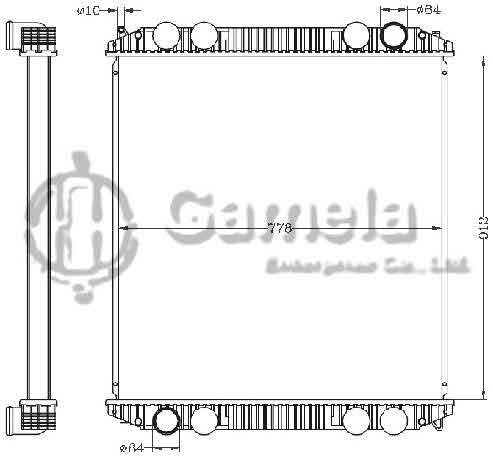 6255152 - Radiator-for-MOTORHOME-MT