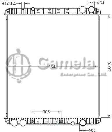 6255153 - Radiator-for-COLUMBIA-CASCADIA-08-AT-OEM-0526615020-0526620004