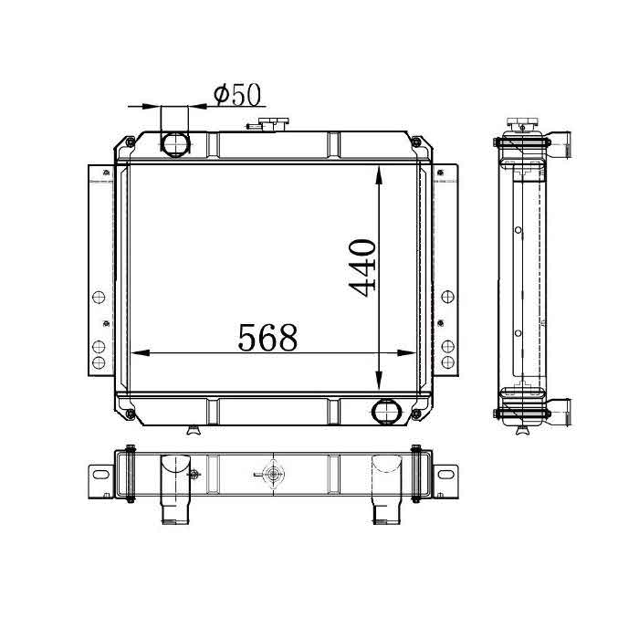 6255214 - Tractor-Radiator-OEM-2942616016