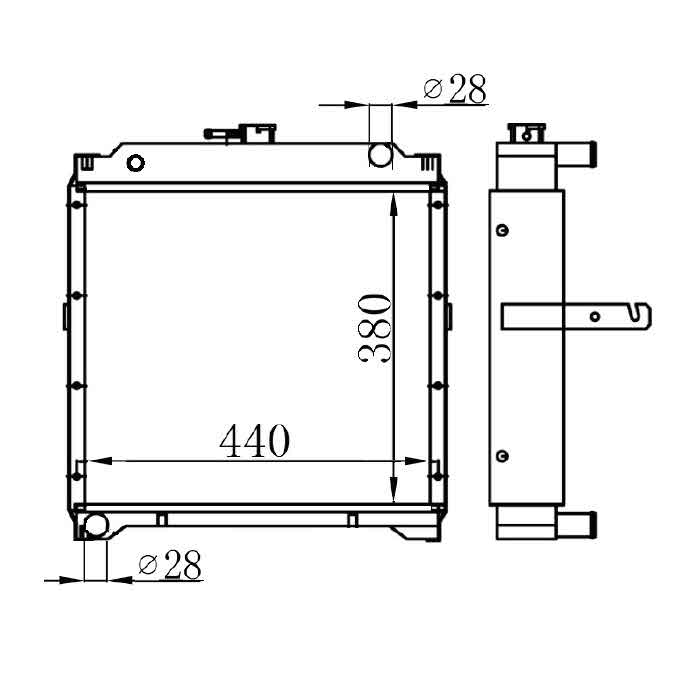 6255217 - Generator-Radiator-OEM-757-31010-23980