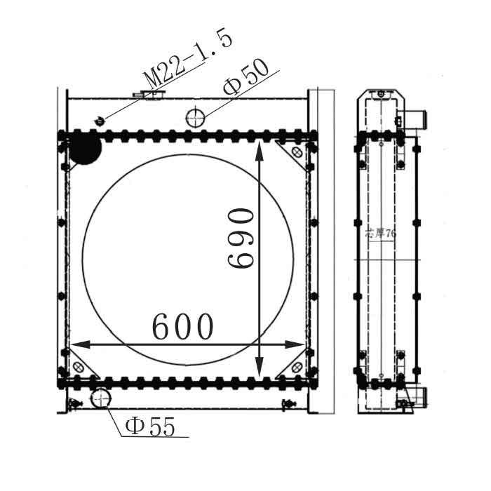 6255221 - Generator-Radiator