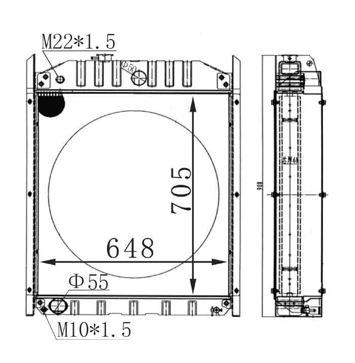 6255223 - Generator-Radiator