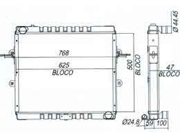 6261133 - Radiator-for-Ford-CARGO-8-Ton