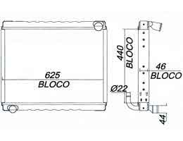 6277236 - Radiator-for-Agrale-7500TDX-7000DX-8500-MA7-OTD-MA7-5-MA8-5T