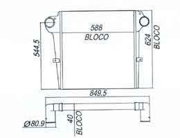 6292824-FORD - Intercooler-Cargo-1622-2422-6292824-FORD