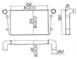 6292953-FORD - Intercooler-Cargo-8-Ton-6292953-FORD