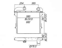 6292977 - Intercooler-ONIBUS-VW16170-6292977