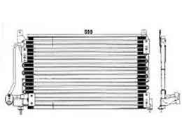 63335C - Condenser-for-CHEVROLET-VECTRA-CD-96