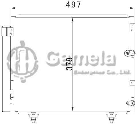 6380040 - Condenser-for-TOYOTA-AVANZA-AT