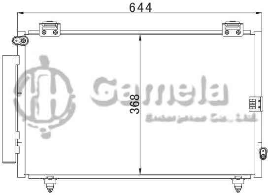 6380042 - Condenser-for-TOYOTA