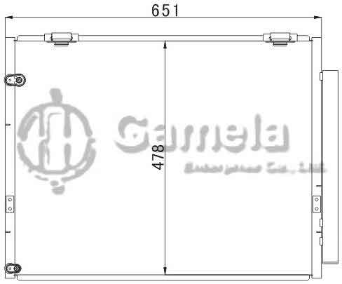 6380048 - Condenser-for-TOYOTA-INNOVA