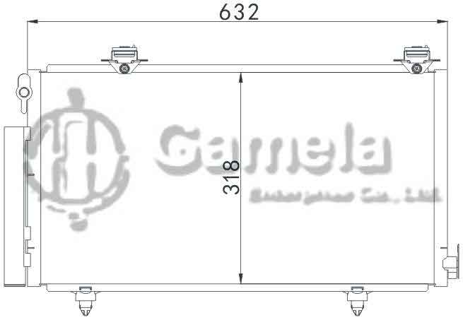 6380068 - Condenser-for-TOYOTA-VIOS-03-05