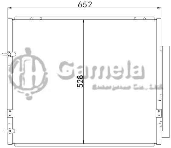 6380080 - Condenser-for-TOYOTA