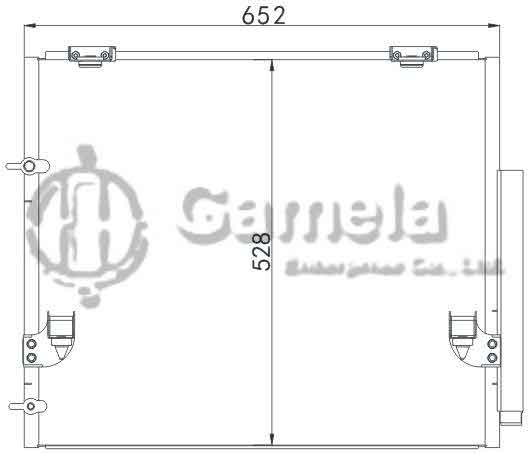 6380090 - Condenser-for-TOYOTA