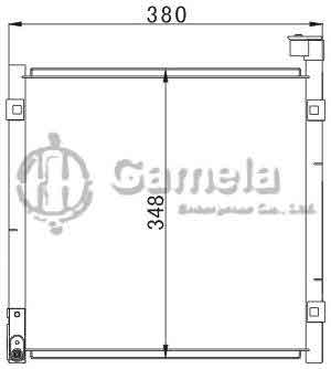 6381007 - Condenser-for-HONDA-CIVIC-95-EK3-OEM-80110-S01-A11