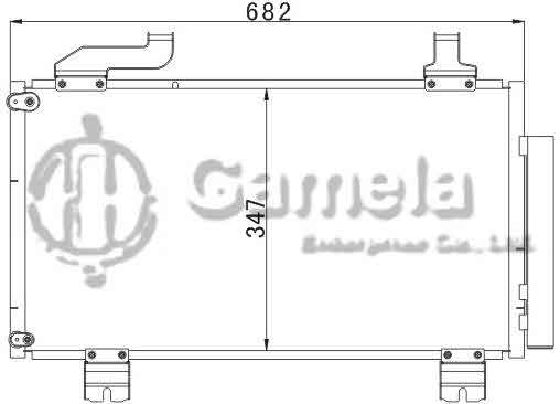 6381036 - Condenser-for-HONDA-SPIRIOR-09-ACCORD-08-OEM-80100-TL1-G01