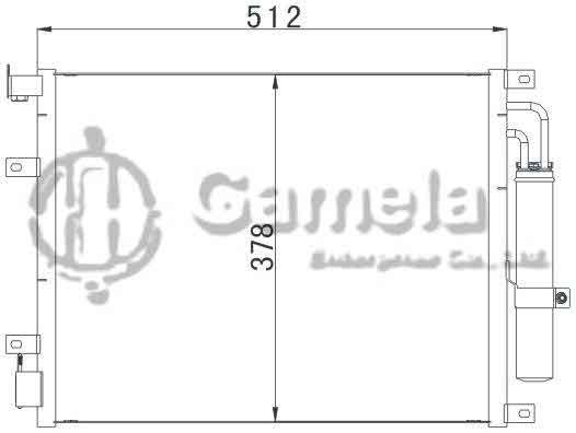 6382025 - Condenser-for-NISSAN-SUNNY-N17-11